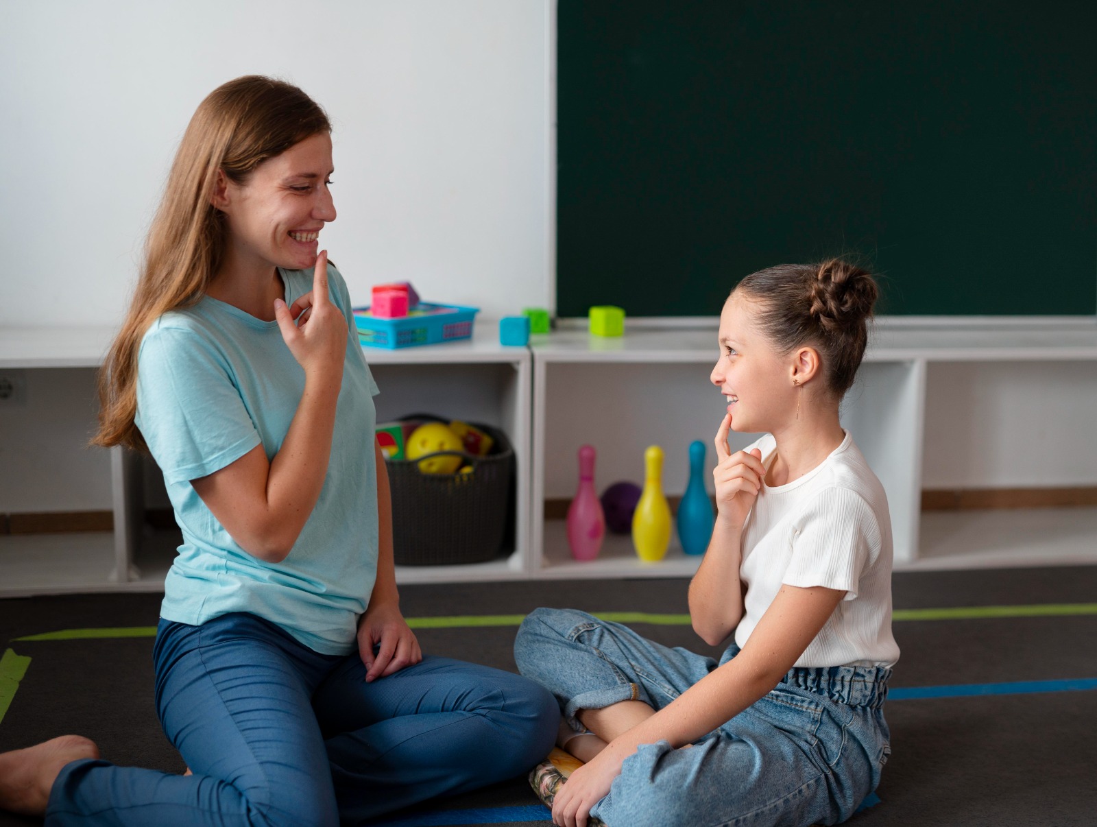 Speech therapy support for children